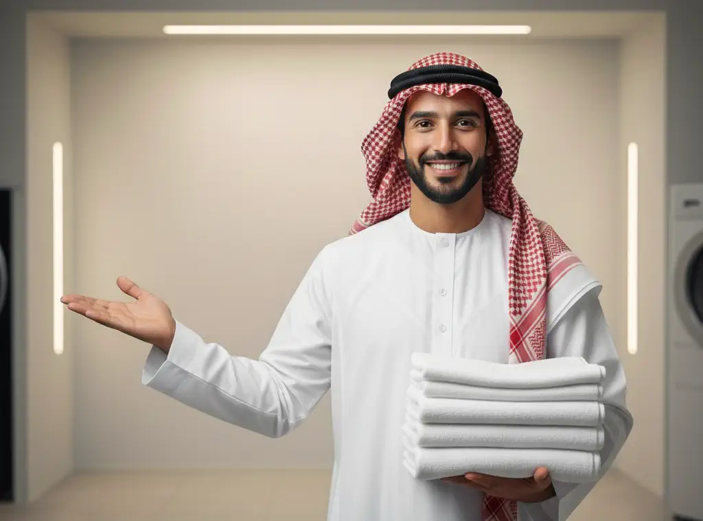 man-with-white-cloth